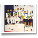Italia Medaglia di Bronzo Mondiali Universitari 2006 New York Berrettoni - Battaglia - Ermano